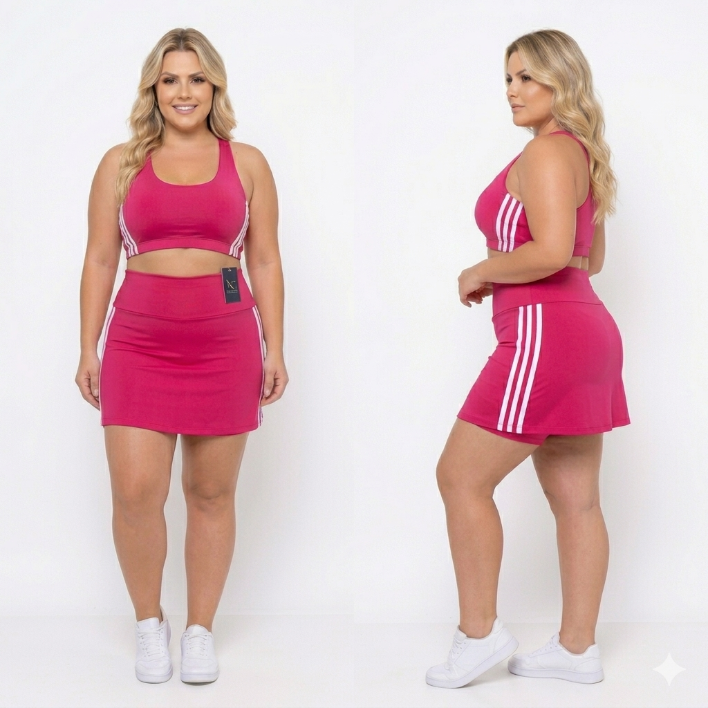 SHORT SAIA PLUS ROSA